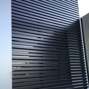 aluminium privacy screen